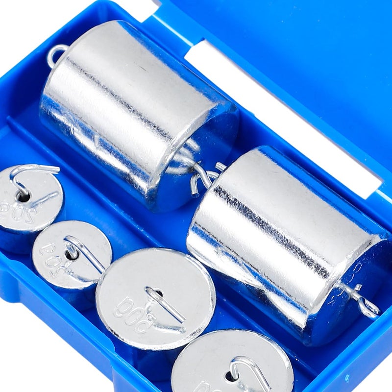 OSOLADY Metal Slotted Weight Set with Hangers Pattern Weights for Physics Teaching and Laboratory Experiments - Image 3